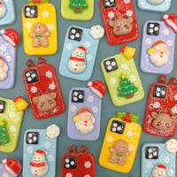 【D905-2】クリスマス⑩　携帯　同色3個