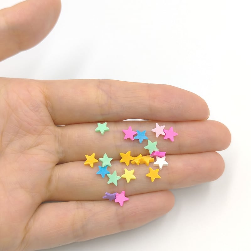 F6】星 C フレーク スプリンクル トッピング 10g | inree