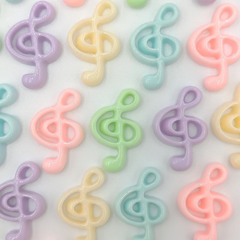 D432-1】音符 5個セット カラーミックス | inree