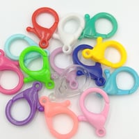 【K31】カニカン　Sサイズ　プラスチック　同色5個