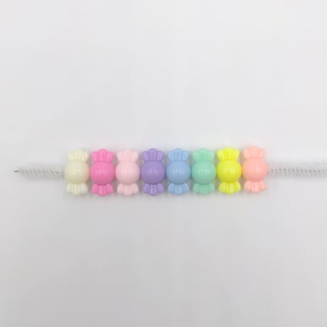 【B49】キャンディー　ビーズ　20g　カラーミックス