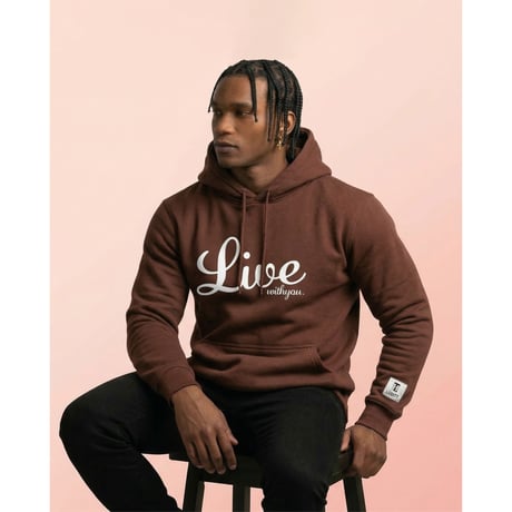 Foam Hoodie / Brown <L-2371>