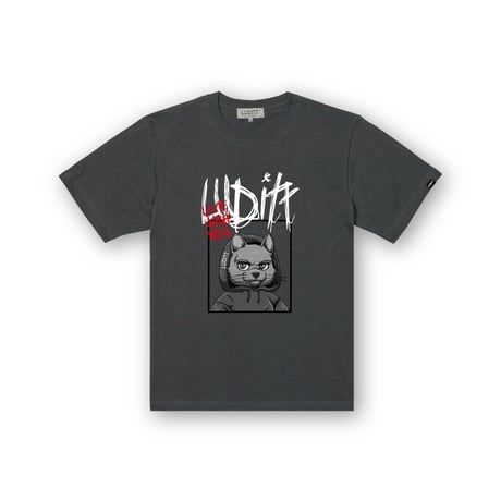 LUDITT/Leo Graphic T-Shirt / Charcoal<L-24-126>