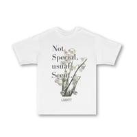 Suzuran Graphic T-Shirt / White<L-2383>