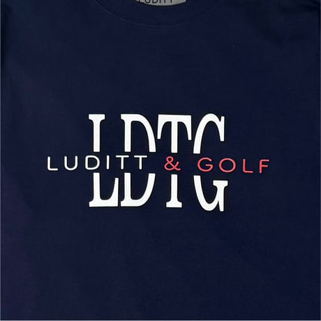 LUDITT & GOLF Long Sleeve T-Shirt / Navy<L-25-158>