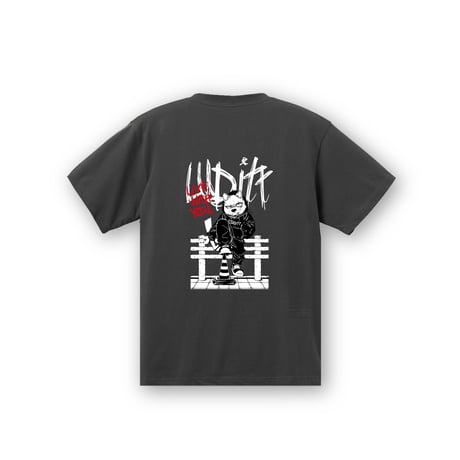 LUDITT/Leo Graphic T-Shirt / Charcoal<L-24-128>