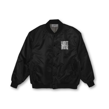 STADIUM JACKET / BLACK <L-24-142>