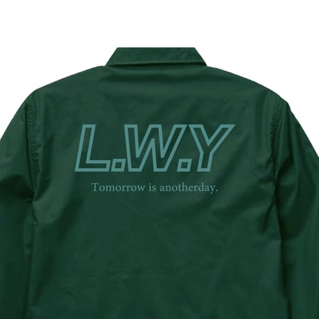 Nylon Coach Jacket / Green <L-2139>