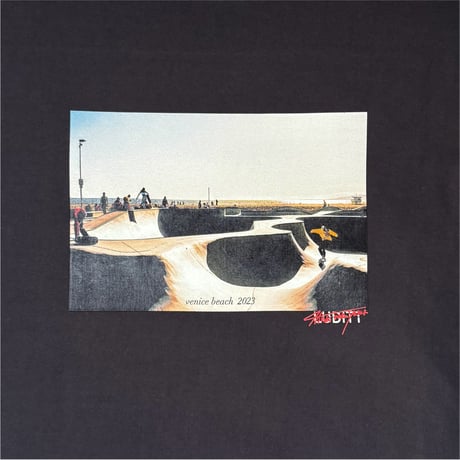 Skate Park T-Shirt / Charcoal <L-25-162>