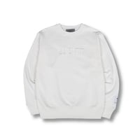 CREW NECK SWEAT / WHITE<L-2372>