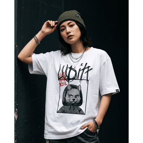 LUDITT/Leo Graphic T-Shirt / White<L-24-126>