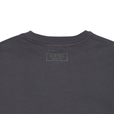 LUDITT BIKE CREW NECK SWEAT / CHARCOAL<L-2399>