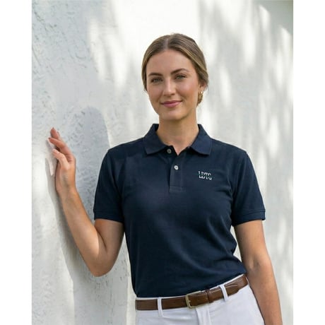 LUDITT & GOLF Polo Shirt / Beige<L-25-156>