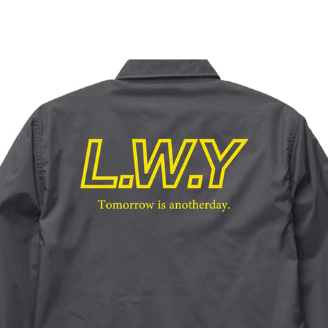 Nylon Coach Jacket / Ash <L-2139>