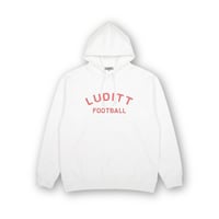 Football Hoodie / White<L-2259>