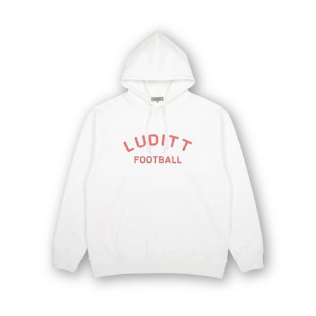 Football Hoodie / White<L-2259>