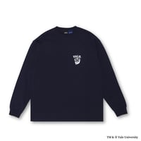 YALE L/S T-SHIRT / NAVY<L-23-115>