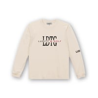 LUDITT & GOLF Long Sleeve T-Shirt / Natural<L-25-158>