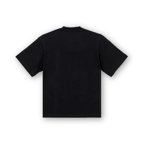 Flower T-Shirt / Black<L-2384>