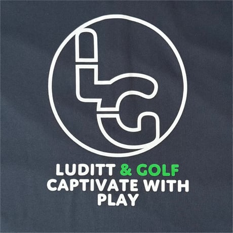LUDITT & GOLF Polo Shirt / Charcoal<L-25-156>