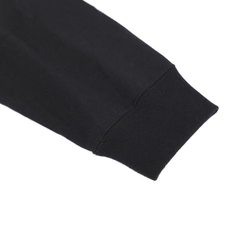 AUTHENTIC 8.0oz LONG SLEEVE T-SHIRT / BLACK<L-2247>