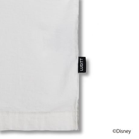 Disney Collection YOU AND ME / MICKEY L/S T-SHIRT / WHITE <L-2388>