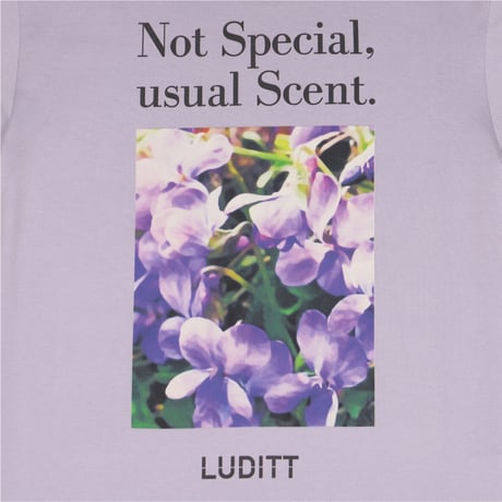 Sumire Graphic T-Shirt / Purple<L-2382>