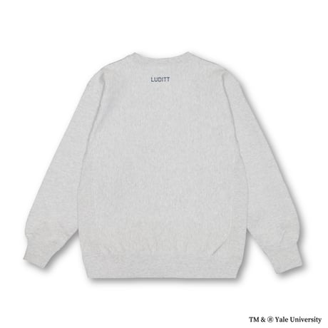 YALE CREWNECK SWEAT / ASH<L-23-116>