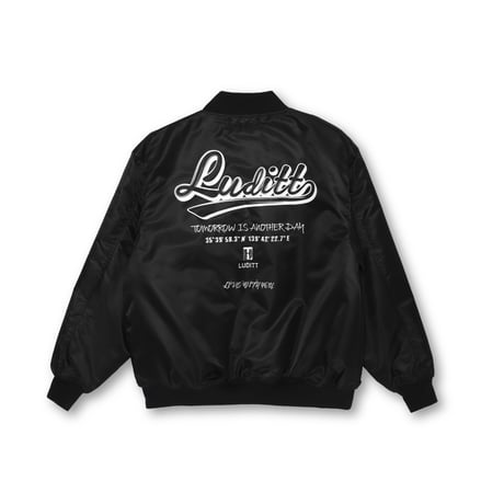 STADIUM JACKET / BLACK <L-24-142>