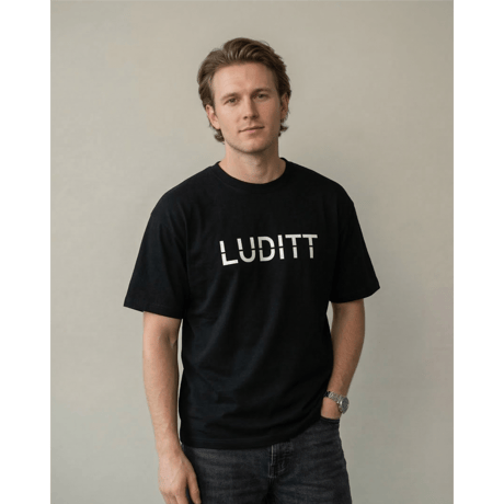 Logo T-Shirt / Black<L-24-138>
