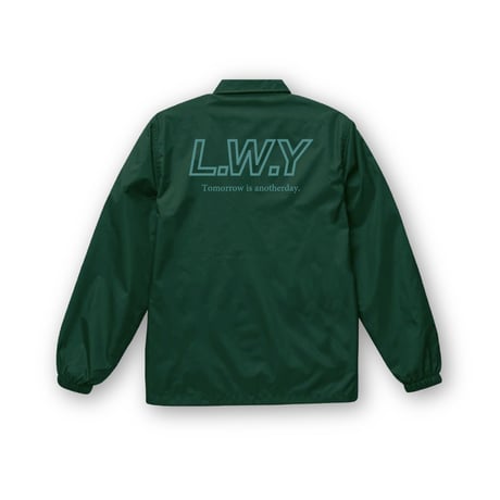 Nylon Coach Jacket / Green <L-2139>