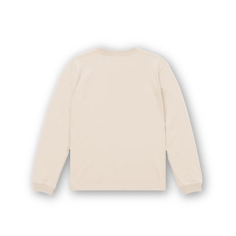 LUDITT & GOLF Long Sleeve T-Shirt / Natural<L-25-158>