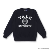 YALE CREWNECK SWEAT / NAVY<L-23-117>