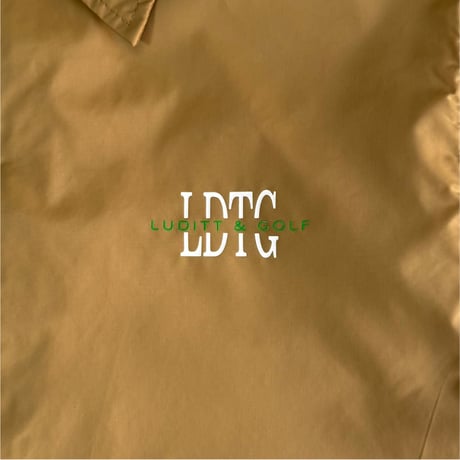 LUDITT & GOLF Nylon Coach Jacket / Beige<L-25-157>