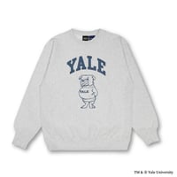 YALE CREWNECK SWEAT / ASH<L-23-116>