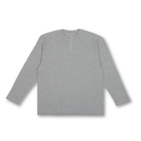 Milspecs Long Sleeve Waffle / Heather Glay <L-2262>