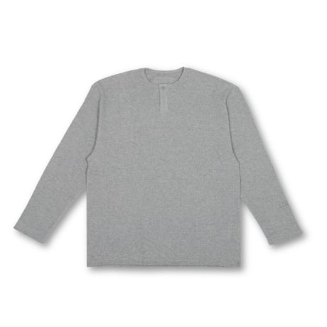 Milspecs Long Sleeve Waffle / Heather Glay <L-2262>