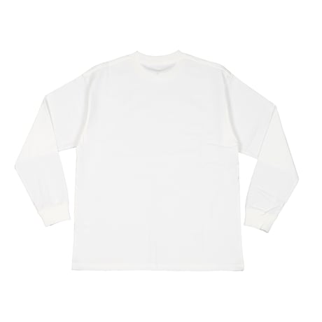 AUTHENTIC 8.0oz LONG SLEEVE T-SHIRT / WHITE <L-2247>