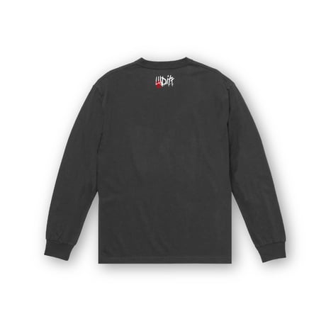 LUDITT/Leo Graphic Long sleeve T-Shirt / Charcoal<L-24-127>