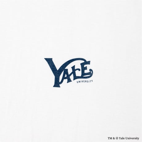 YALE T-SHIRT / WHITE<L-23-112>