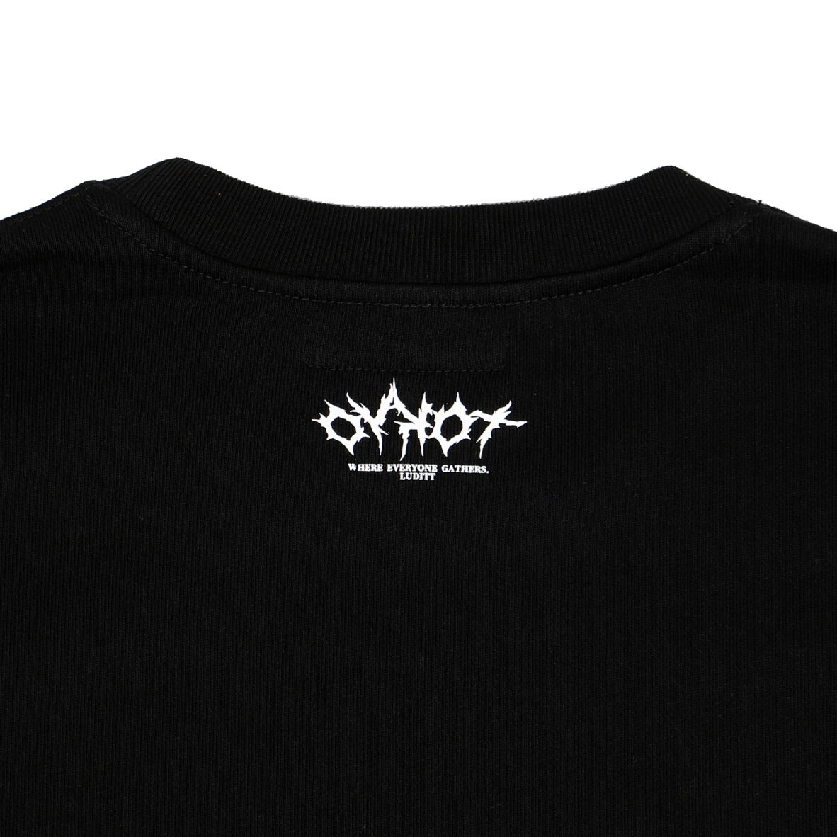 LUDITT TOKYO CREW NECK SWEAT / BLACK<L-2398> |