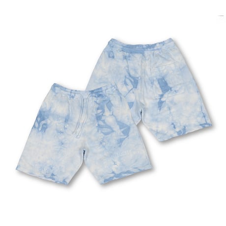 Tie-Dye Sweat Shorts / Suzuran(Blue) <L-2381>