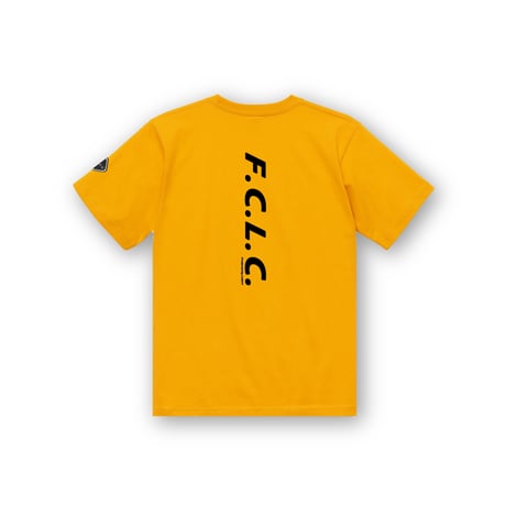 F.C.L.C. Circle Logo T-Shirt / Gold<L-24-135>