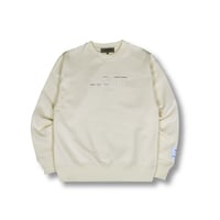 CREW NECK SWEAT / NATURAL<L-2372>