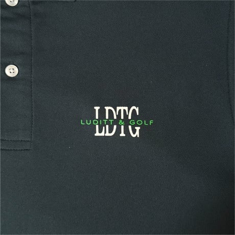 LUDITT & GOLF Polo Shirt / Charcoal<L-25-156>