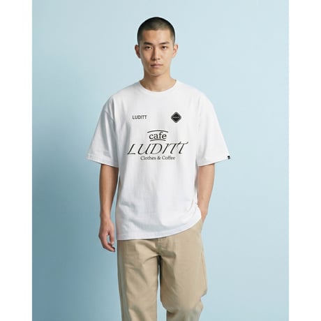 F.C.L.C. / Cafe LUDITT T-Shirt / White<L-24-136>