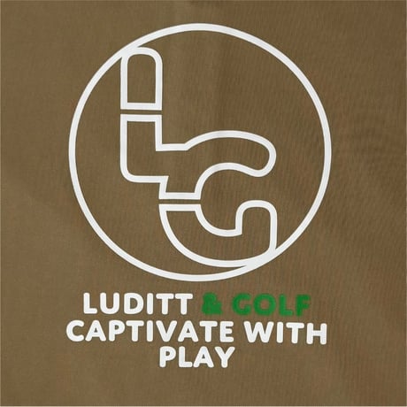 LUDITT & GOLF Polo Shirt / Beige<L-25-156>