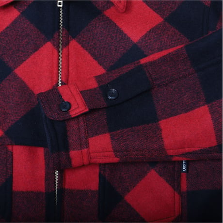 Blockcheck Jacket / Red <L-2261>