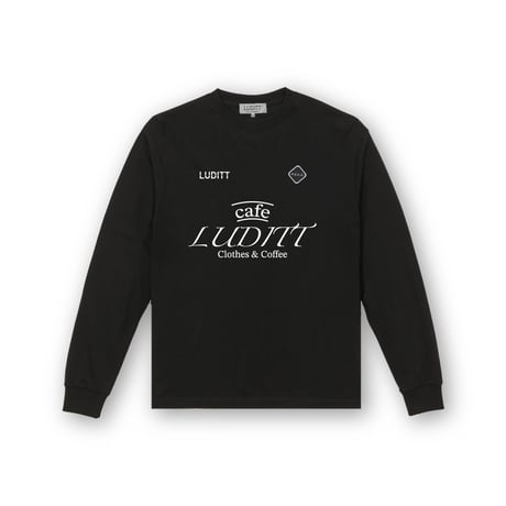 F.C.L.C. / Cafe LUDITT Long Sleeve T-Shirt / Black<L-24-137>