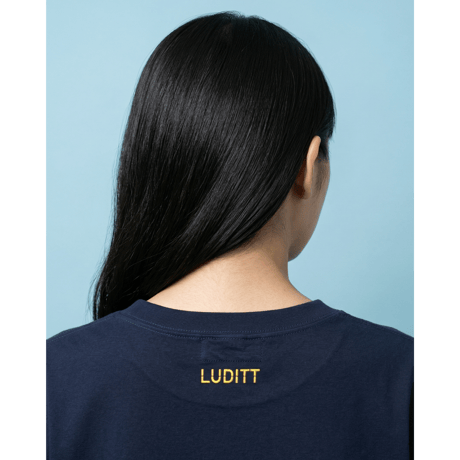 F.C.L.C. / Cafe LUDITT Long Sleeve T-Shirt / Navy<L-24-137>